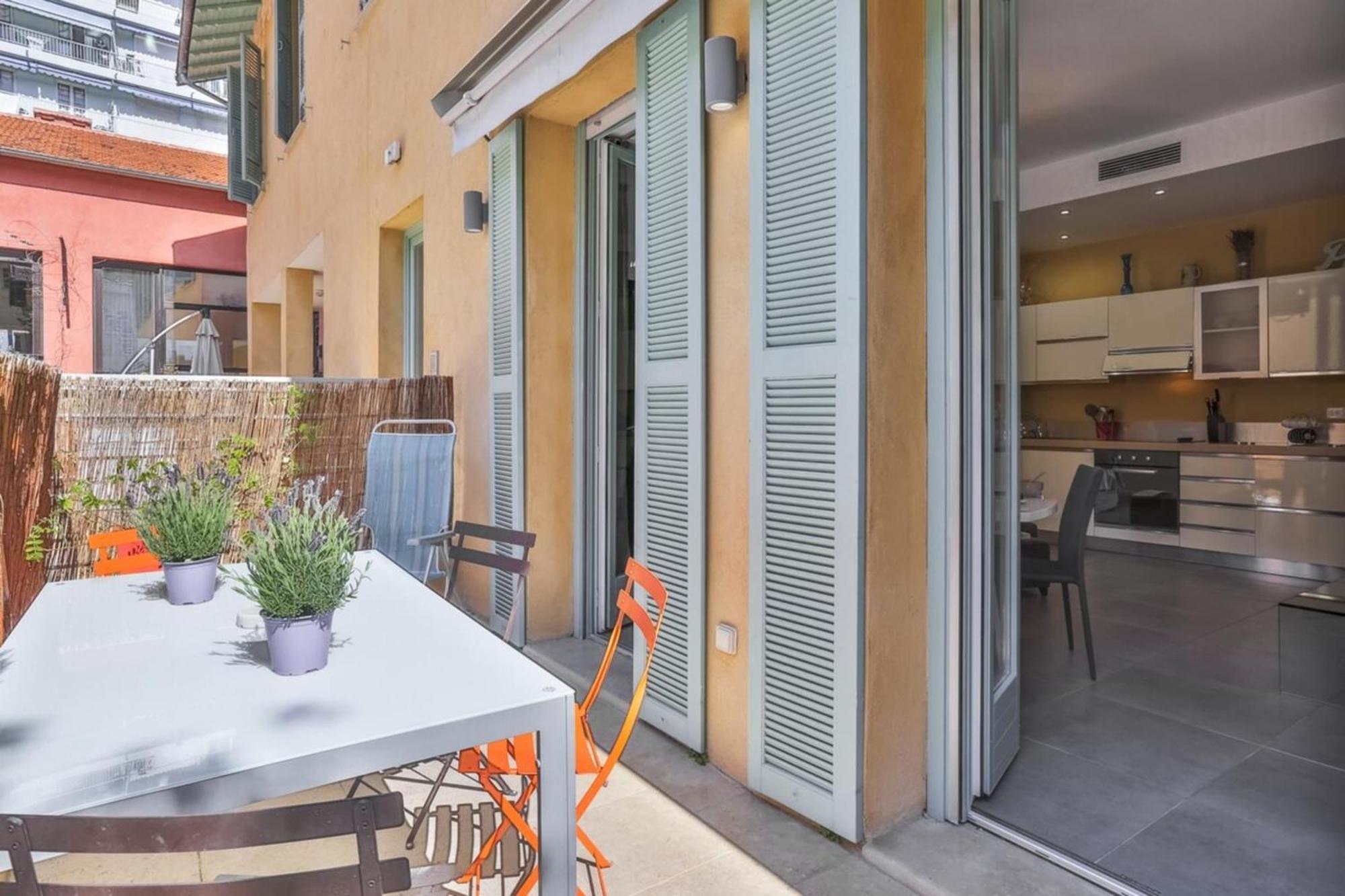 France 82 D - 2 Rooms - Terrace - 1 Min To The Sea Ница Екстериор снимка