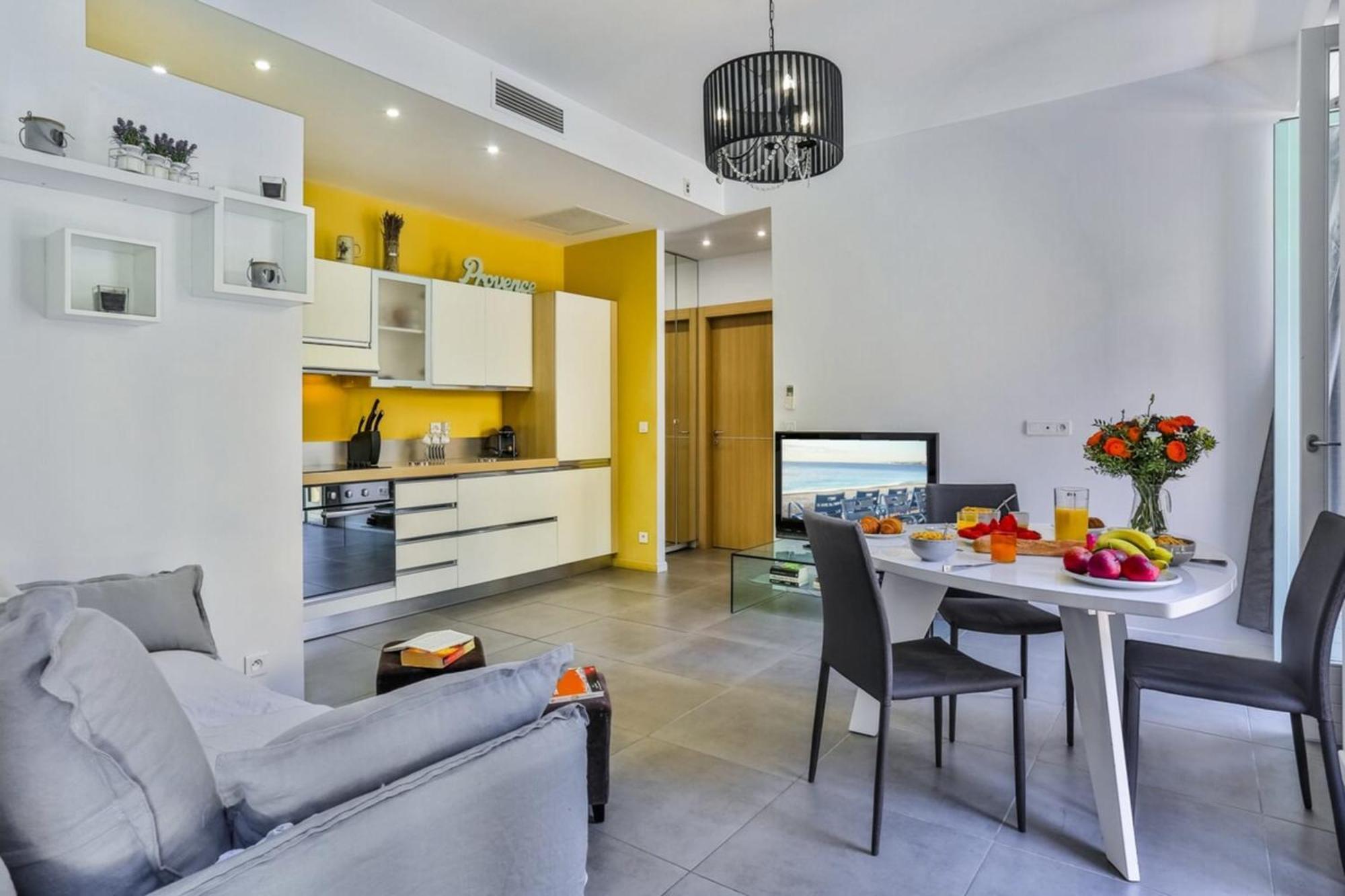 France 82 D - 2 Rooms - Terrace - 1 Min To The Sea Ница Екстериор снимка